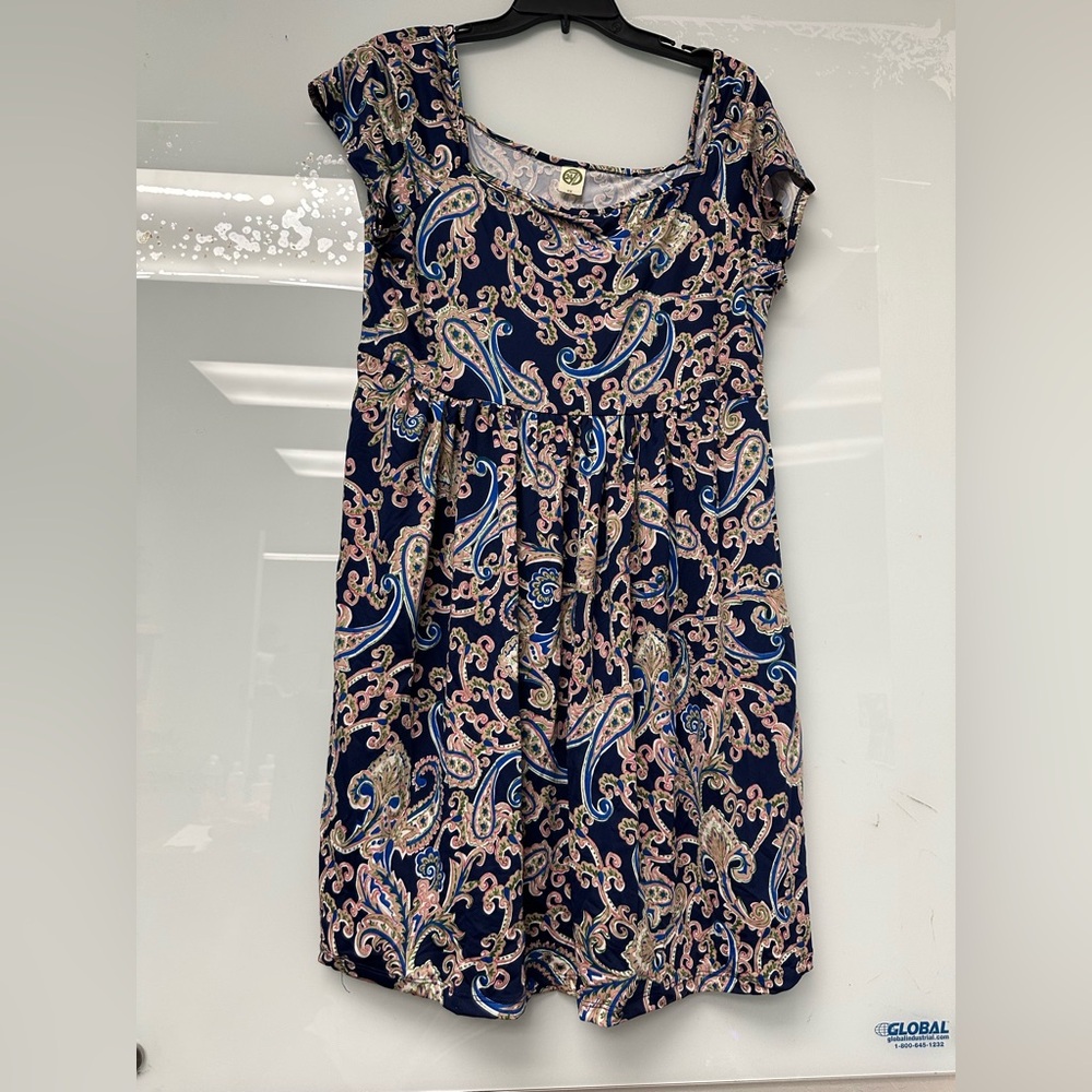 24/7 Comfort Apparel Womens Plus Size Dress New Size 1X